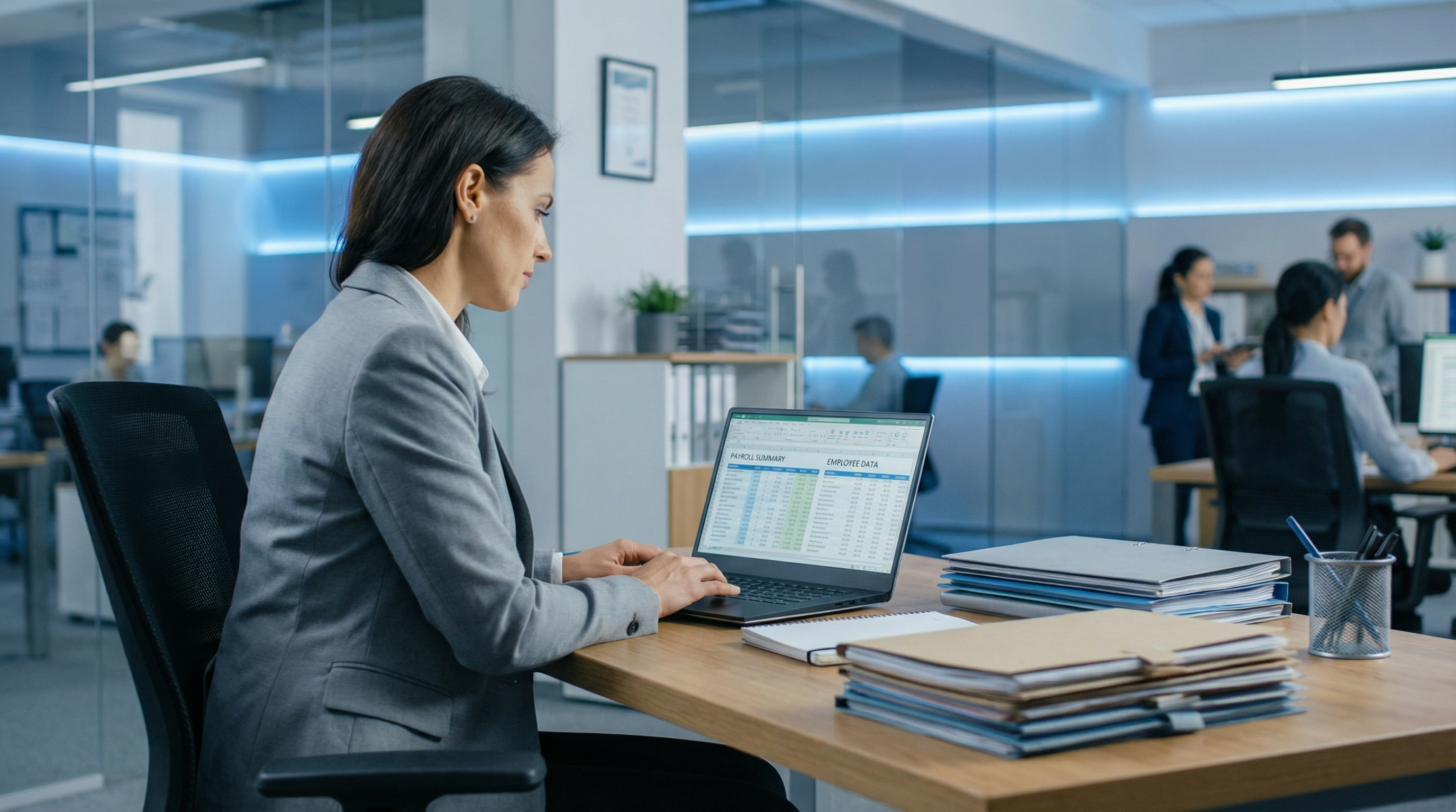 Payroll and pension management